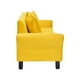 thumbnail image 5 of Sofa Lua 3C Felpa 20 Amarillo, 5 of 6