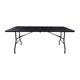 thumbnail image 1 of Mesa Plegable Rectangular 180 Cm Negro, 1 of 3