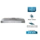 thumbnail image 2 of Kit Encimera Vitro GE+Campana Mabe Inox 220v 4 quemadores, 2 of 9