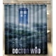 thumbnail image 1 of Cortina de ducha de Doctor Who, juego de cortina de baño con ganchos, tamaño 60 x 72 pulgadas, 1 of 3