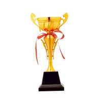 Magideal - Trofeo De Oro Premio De Recompensa Al Primer Lugar, Trofeo De Fútbol Trofeo De Premio De Competiciones De Metal Con Copa De Trofeo Base Para Juegos , 32Cm
