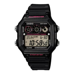 Reloj Digital Negro Casio Ae-1300Wh-1A2V