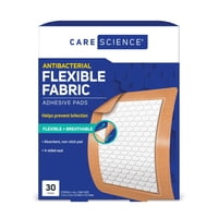 Almohadilla Adhesiva De Tela Bandages Care Science, 30 Unidades, 7,6 X 10 Cm
