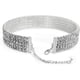 thumbnail image 2 of Gargantilla de diamantes de imitación de 3, 5 o 8 filas de plata de u2013 Mujeresu2019s Collar de cristal Collar de diamantes con extensor de 5", 2 of 7