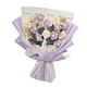 thumbnail image 4 of Ramo De Flores De Ganchillo Completo Para Vacaciones Día De La Madre Regalo Familiar Violeta, 4 of 5