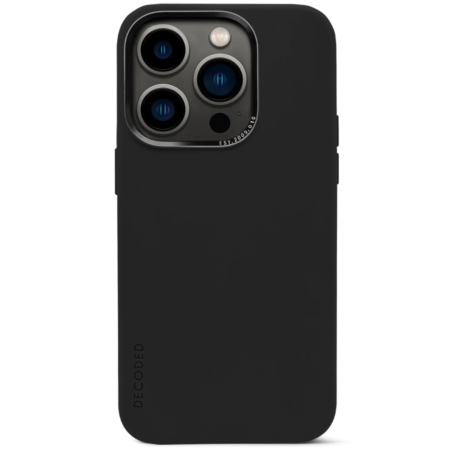 Funda Silicona Con Magsafe Para Iphone 14 Pro Decoded Negro