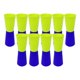 thumbnail image 3 of 10 Piezas Flip Cups Ayuda De Entrenamiento De Agilidad Y Velocidad Para Gimnasio De Guardería Con Red Verde Azul Oscuro, 3 of 5