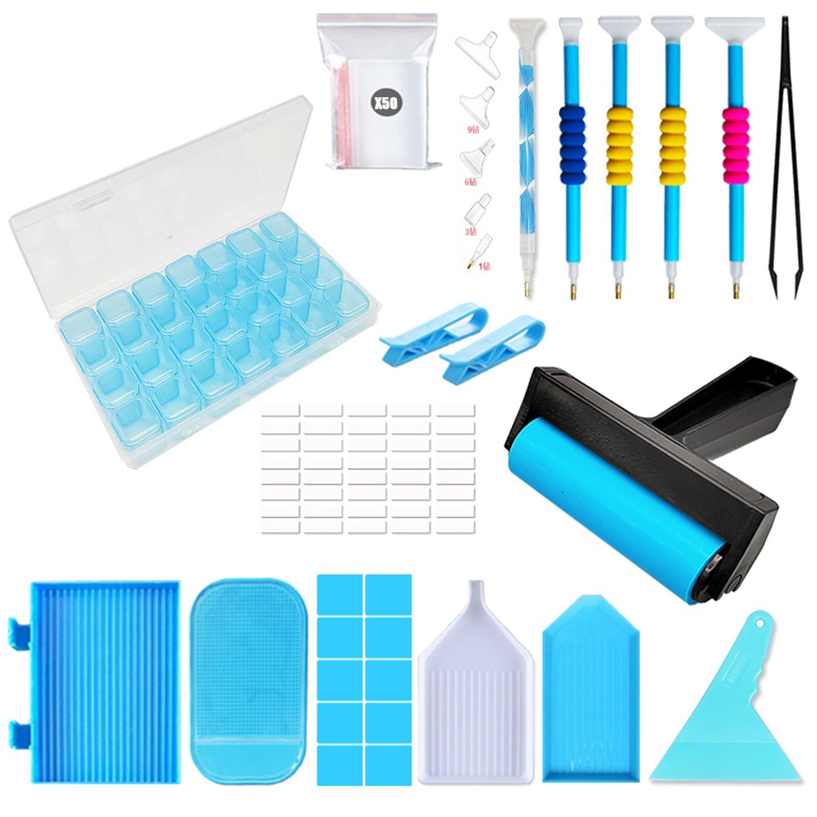Magideal - 85x Herramientas De Pintura De Diamantes, Incluidos Correctores, Bolsa De Sellado, Bolígrafo De Perforación, Para Artes De Pintura De Diamantes Para N