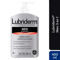 Crema Corporal Cara Y Despues De Afeitar Men 400 Ml Lubriderm