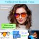 thumbnail image 3 of Gafas de luz azul THL SLEEP +2.00 Lectura Naranja, 3 of 9