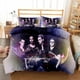 thumbnail image 1 of Rock band Tokio Hotel Bedding Set Duvet Covers Pillowcases One Piece Comforter Bedding Sets Bedclothes Bed KBed Sheets, 1 of 5