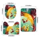 thumbnail image 3 of Rayman Legends Juego de 3 alfombras de baño de coral fleece: tapete de baño + alfombra de inodoro en forma de U + funda de tapa de inodoro en forma de O, 3 of 6