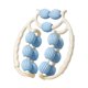thumbnail image 1 of Roller De Masaje Para Patas De Espuma Para Las Piernas Para Las Piernas De La Pantorrilla Del Gimnasio Brazo Del Cuerpo Del Cuerpo Azul, 1 of 5