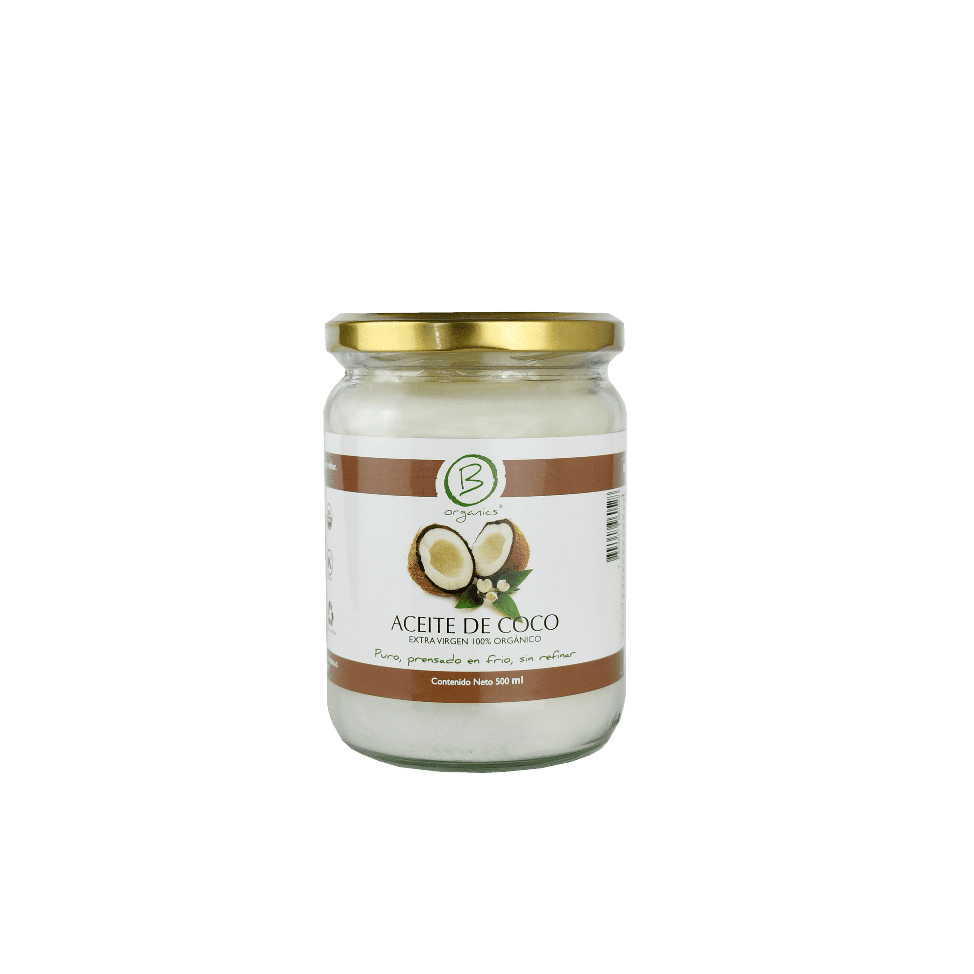 B Organics - Aceite Extra Virgen De Coco 500g