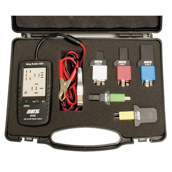 Probador de Relés Relay Buddy 6 cm x 13 cm 12/24 V Kit Pro