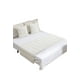 thumbnail image 3 of Juego De Piecera De Cama Mas 2 Cojin Con Fundas Modelo Bambú Blanco, 3 of 4