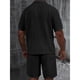 thumbnail image 3 of Conjunto Hombre 2 Piezas Short Camisa Textura Tendencia Urbana 0279, 3 of 3