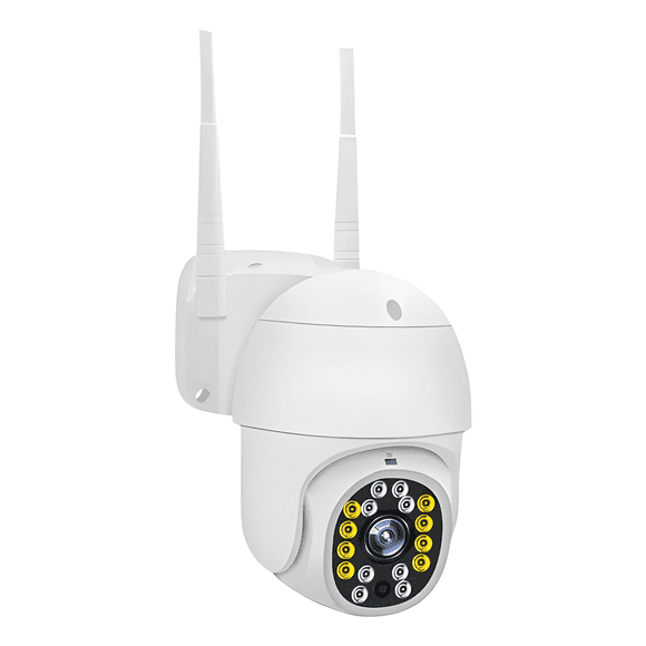 Pack X 4 Camara Domo Ip Wifi Hd Motorizada Vision Blanco