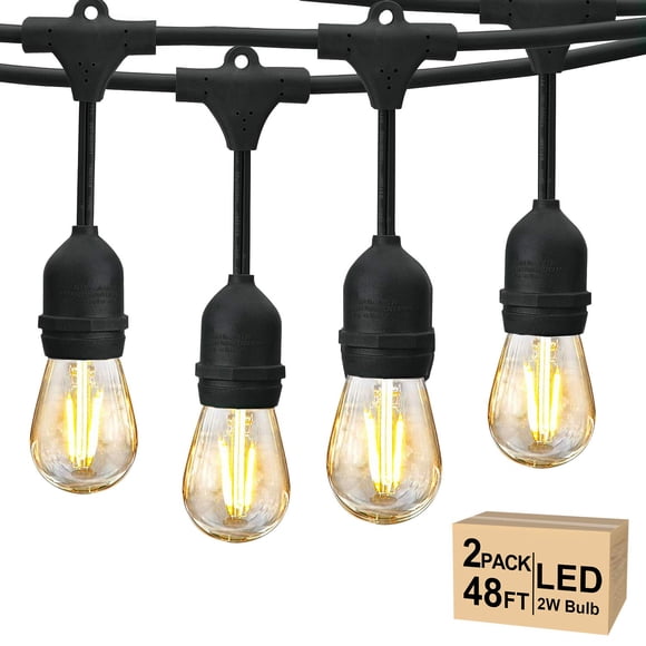 Luces de Cadena Svater 29 m 2W 32 LED IP65 Impermeables Luz Cálida