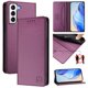 thumbnail image 1 of Funda Billetera con Soporte para Samsung Galaxy S21 Plus Bloqueo RFID Plegable Violeta, 1 of 6