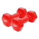 thumbnail image 1 of Mancuernas PWRFitness 2 Kg Neopreno Rojo Set 2 Unidades Para Fitness, 1 of 3