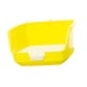 thumbnail image 1 of Caja De Arena Antisalpicaduras Para Mascotas, Inodoro Para Hurones, Chinchillas Y Cobayas, Color Amarillo, 1 of 3