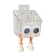 thumbnail image 2 of Canasto De Almacenamiento Para Ducha, Caja De Baño Resistente Para Baño, Cocina, Apartamento, Tamaño Mediano Con Patas De Ojos, 2 of 3