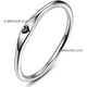 thumbnail image 4 of Gorgeous Sterling Silver Carve Heart Wedding Band - Perfect Valentine's Day Gift for Her - Sizes 6-10, 4 of 4