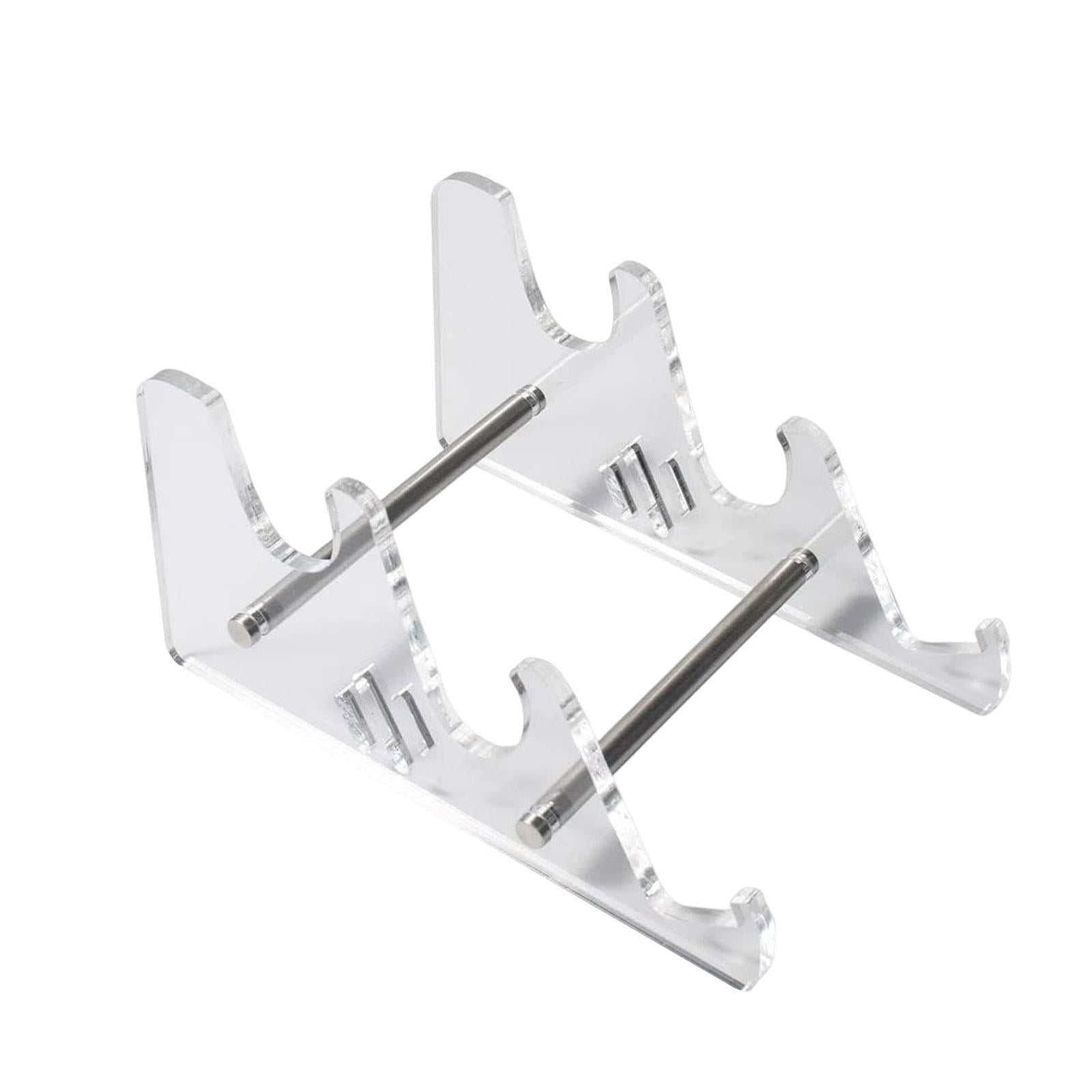 Magideal - Estante De Soporte De Exhibición De Mecánico Acrílico/soporte De Bandeja De Almacenamiento Transparente Desmontable Para Computadora Tableta , 3 Niveles