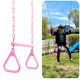 thumbnail image 5 of Accesorios para columpios Take Me Away 18, trapecio rosa con cadenas, 5 of 7