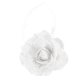 thumbnail image 4 of Seersucker flor magnética cortinas decorativas cortinas tiebacks blanco, 4 of 5