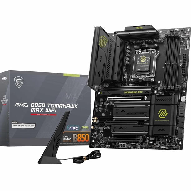 Placa madre MSI MAG B850 Tomahawk MAX WiFi ATX DDR5