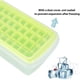 thumbnail image 2 of Bandeja para cubitos de hielo con tapa y recipiente | Bandeja de silicona para 44 cubitos de hielo | Moldes flexibles y seguros para cubitos de hielo. Incluye recipiente para hielo, cuchara y tapa., 2 of 7