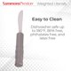 thumbnail image 3 of Cuchillo con peso Sammons Preston de 11 cm con hoja dentada, 3 of 6
