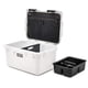 thumbnail image 2 of Caja de carga YETI LoadOut GoBox dividida, impermeable, blanca, 2 of 8