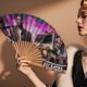 thumbnail image 3 of Twisted Metal Abanico Plegable Chino Abanico De Mano De Poliéster Plegable Abanicos Para Baile Fiesta Hogar Adecuado Para Hogar Oficina Fiesta, 3 of 6