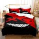 thumbnail image 1 of XOXO Devil Smiling Face Bedding Set Duvet Cover Bed Set Quilt Cover Pillowcase Comforter Size Boys Adult Bed Sheets, 1 of 5