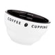 thumbnail image 4 of Taza De Café De 200 Ml, Taza Medidora De Cerámica Para Café Expreso Apilable, Interior Marrón, 4 of 5