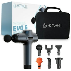 Pistola Masajes Howell Evo 6 Masajeador Muscular Portátil