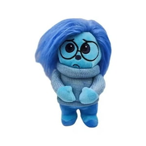 Total Click - Juguete Peluche Tristeza 30Cm Azul Felpa Infantil