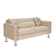 thumbnail image 2 of Sofa New Retro 3c Felpa 12 Beige, 2 of 6