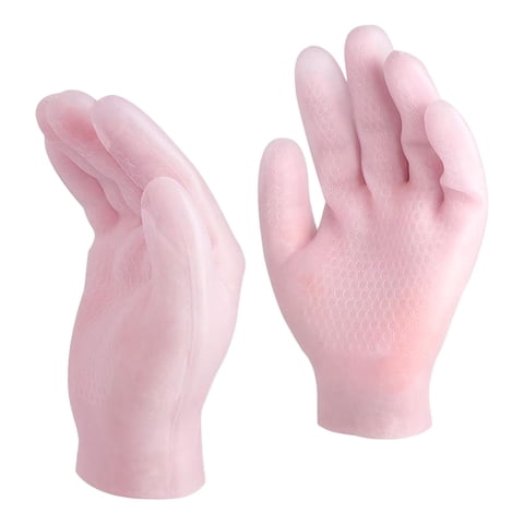 Magideal - 2 Piezas De Guantes Hidratantes, Atención De Manos Durante Belleza Gel De Completo Puño Elástico/Para Cutículas Agrietadas Ásperas Eczema