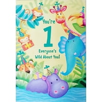 Greeting Card - Tarjeta De Felicitación Today You'Re Turning Happy Birthday