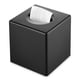 thumbnail image 1 of Funda para caja de pañuelos en Y, cuadrada a mano, de plástico ABS negro, 1 of 9
