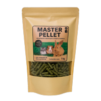 Masterpellet - Pellet De Alfalfa Para Alimentación De Conejos, Cuy, Chinchillas, Hurones, Roedores, Caballos, Vacunos Etc.