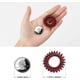 thumbnail image 4 of 20 gomas para el pelo en espiral, antiarrugas, con cordón para el teléfono, para cabello grueso - Elásticos para coletas (10 colores), 4 of 7