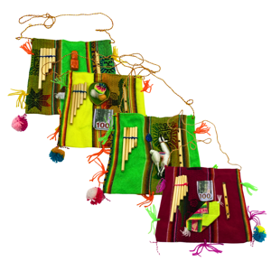 Genérico - Bolso Morral Nortino Colores Surtidos