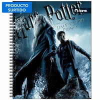 Cuaderno Universitario Harry Potter 7 Mm 100 Hojas, Producto Surtido