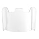 thumbnail image 3 of Visera De Fútbol, Casco Duradero, Máscara De Fútbol, Visera Para Adultos Y Jóvenes, Transparente, 3 of 5