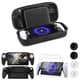 thumbnail image 1 of Funda de transporte rígida para PlayStation Portal Remote Player - Con 2 protectores de pantalla, 1 funda de agarre, 4 tapas de agarre del pulgar, cubierta exterior rígida para PS5 Portal-Negro, 1 of 8